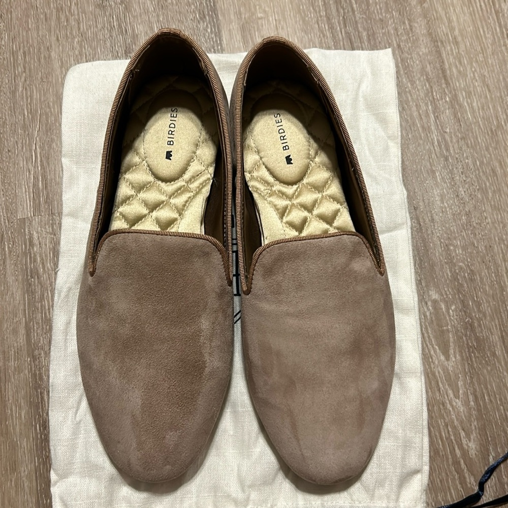 Birdies The Starling Taupe loafers size 7.5